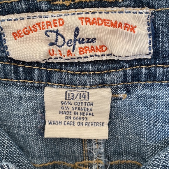 Defuze Jeans Fit & Flare maxi denim skirt - Picture 3 of 5